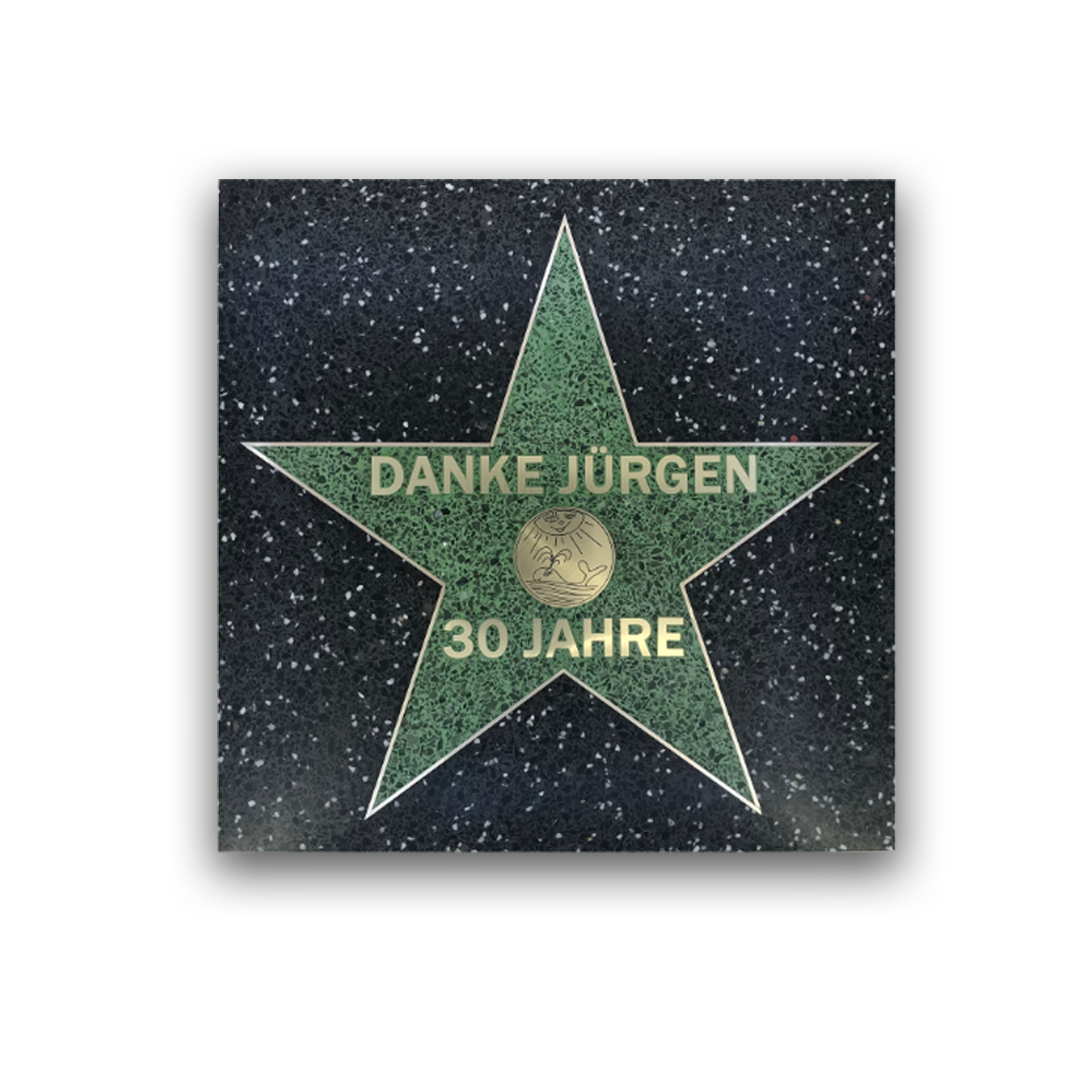 LE Walk of Fame Stern Jubiläum