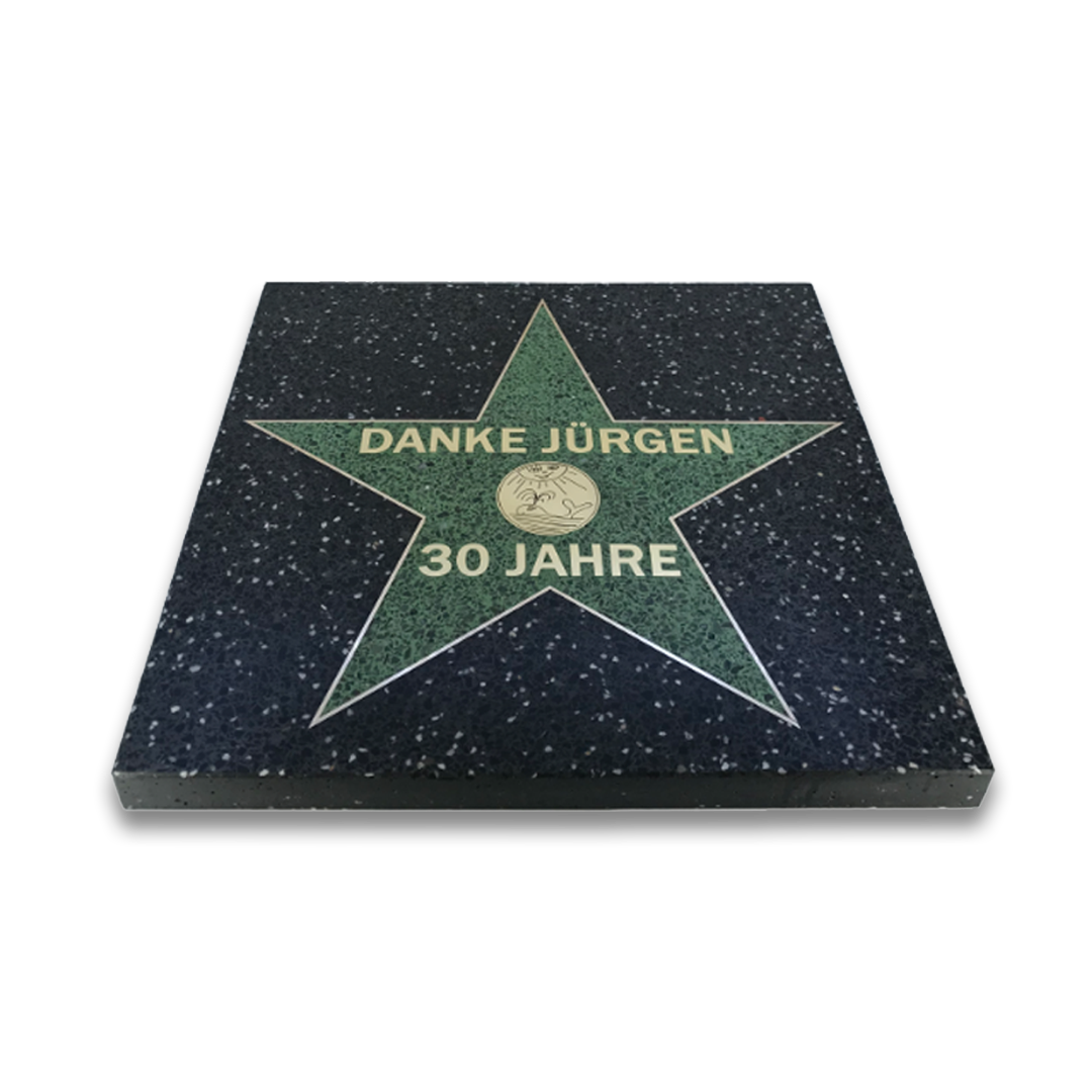 LE Walk of Fame Stern Jubiläum