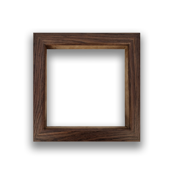 Rahmen aus Eicheholz für 20 x 20 cm Platten