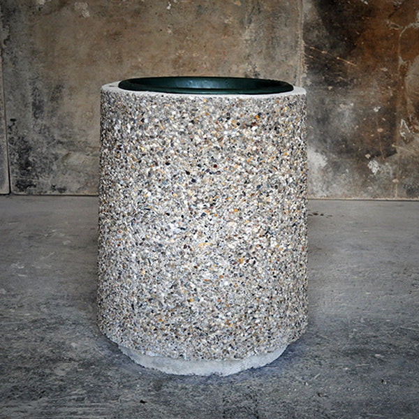 Betonpapierkorb Form 1P Rund