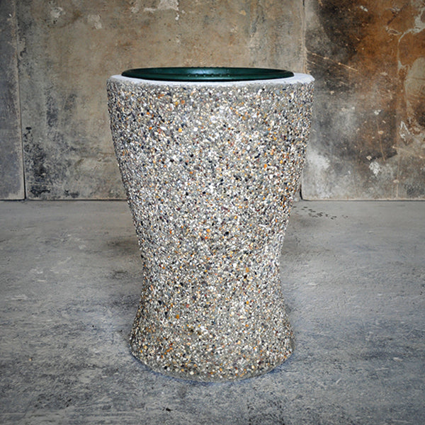 Betonpapierkorb Form 3P Eierbecher